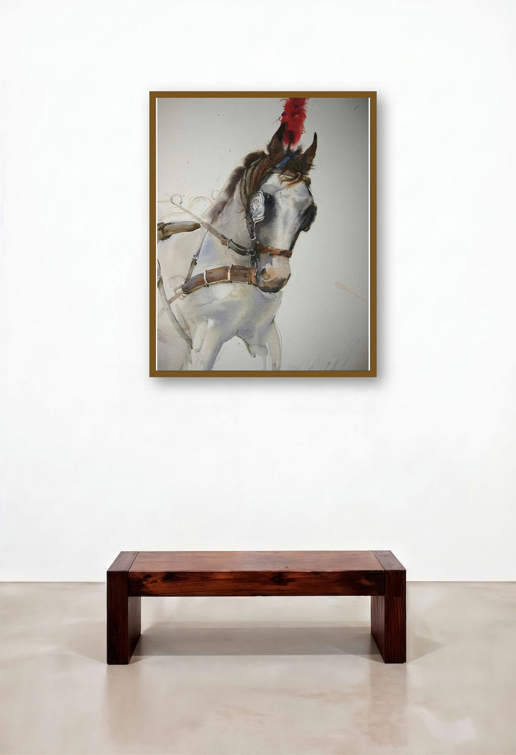 Red Feather (Majestic Horse)