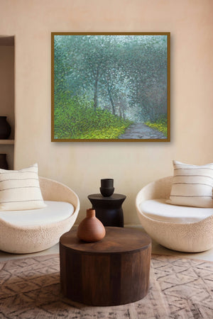 Road Less Traveled 2 by artist Fareed Ahmed displayed in a Luxury gallery