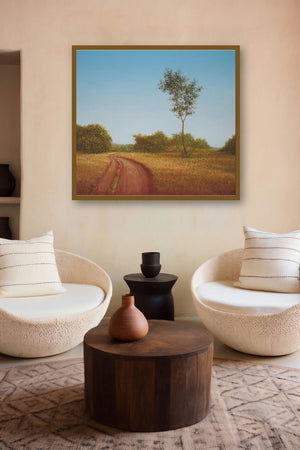 Road Less Travelled by artist Fareed Ahmed displayed in a Curated gallery