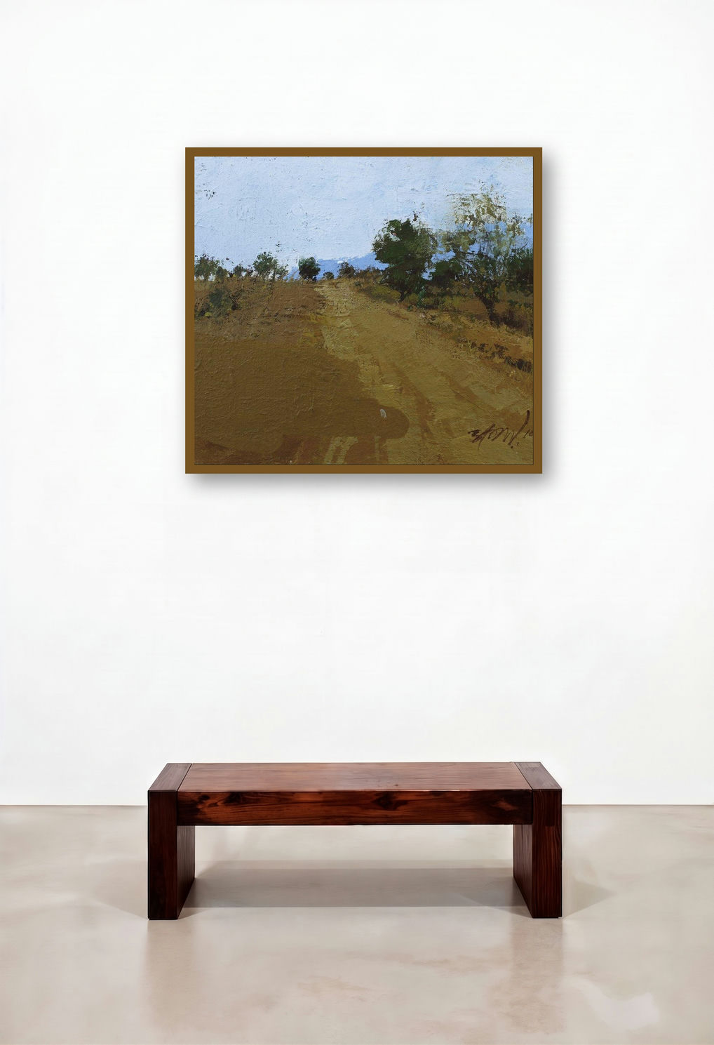 Road Stories 18 (Rural Landscape Path)