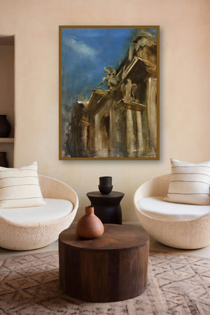 Rome by artist Surabhi Gulwelkar displayed in a Contemporary Exhibition gallery