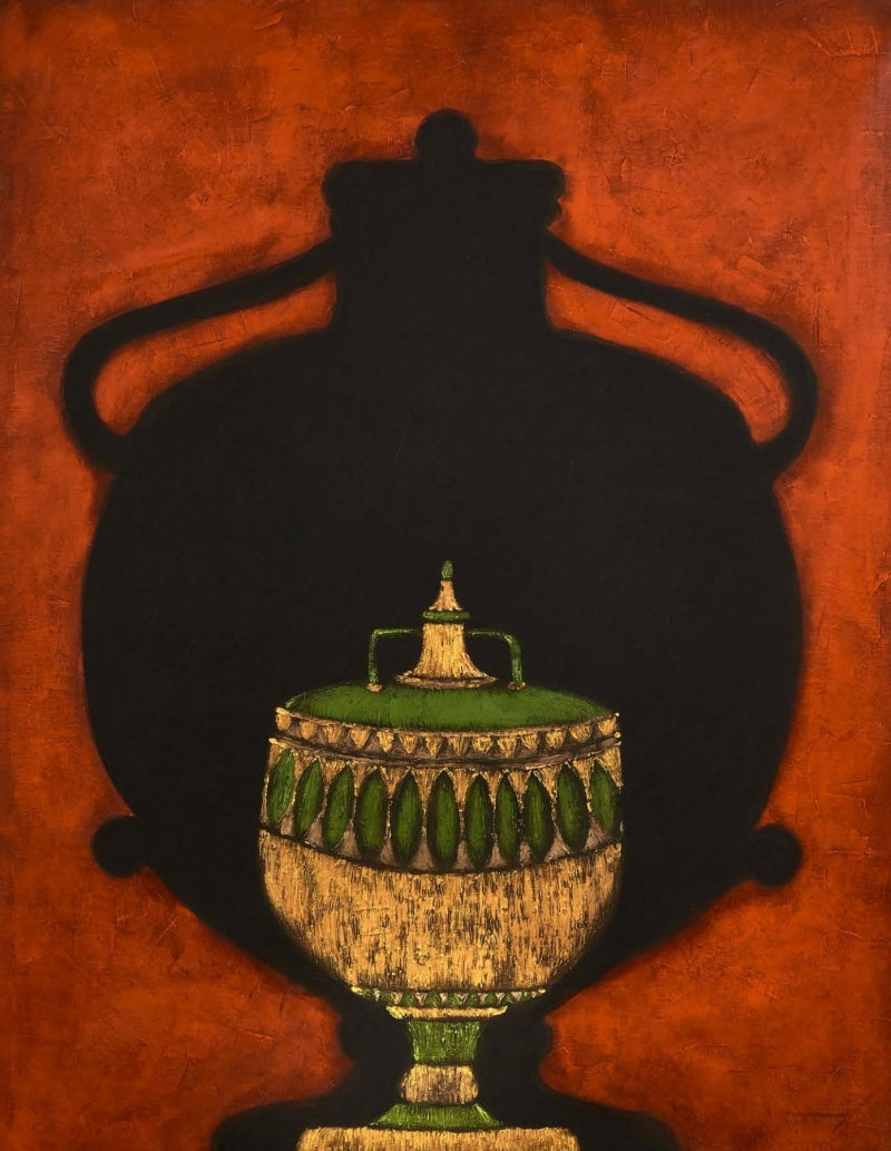 Second Self 1' still-life acrylic painting by artist Trupti Joshi, 48x38 inch, on canvas