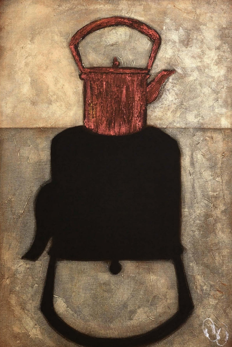 Second Self 1' still-life acrylic painting by artist Trupti Joshi, 36x24 inch, on canvas