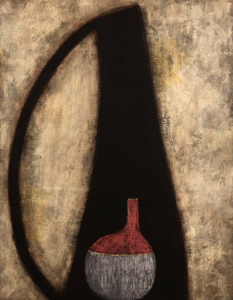 Second Self 1' still-life acrylic painting by artist Trupti Joshi, 48x38 inch, on canvas