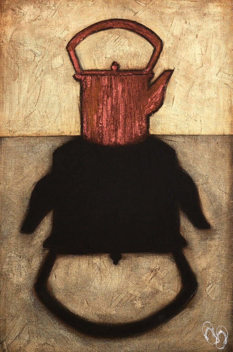 Second Self 2' still-life acrylic painting by artist Trupti Joshi, 36x24 inch, on canvas