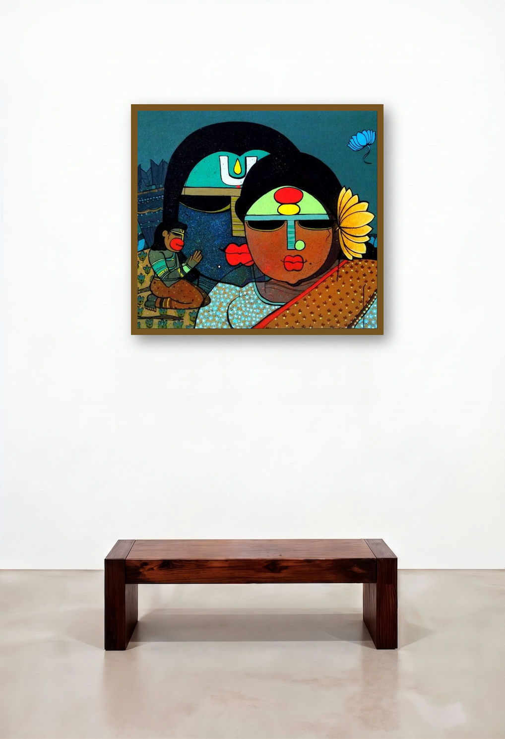 Siyaram 2 (Rama displayed in a Transitional Study