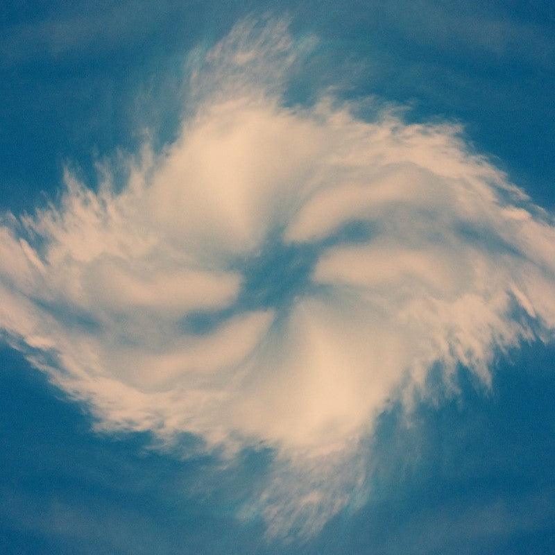 Abstract Digital Drawing digital art titled 'Sky Dye', 11x11 inches, by artist Shantanu Tilak on canvas