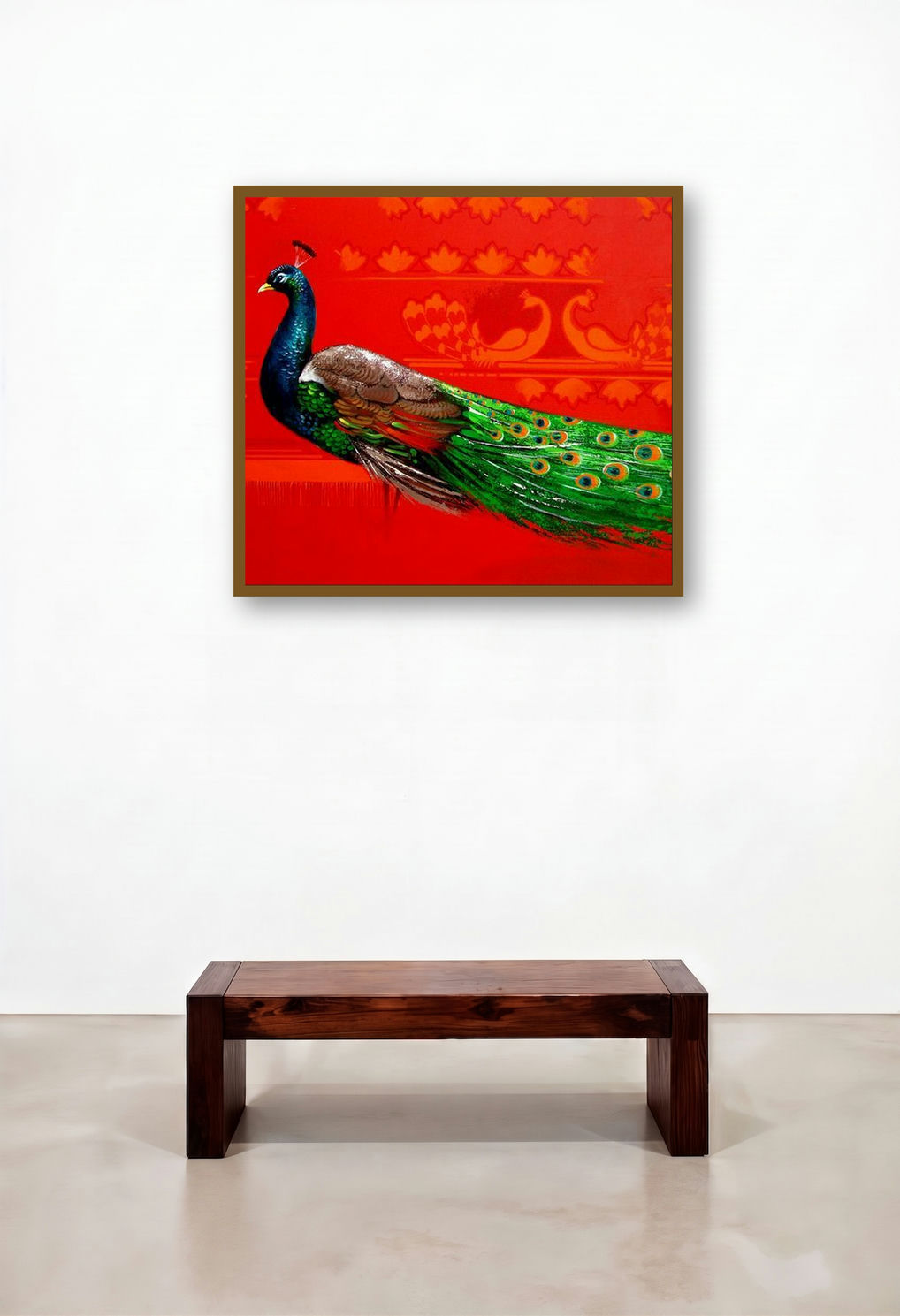Sold by artist Prakash Pore displayed in a Boutique Hotel Style Foyer