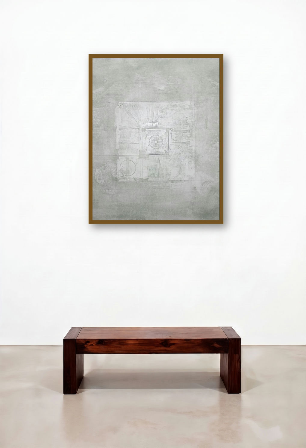 Solid Silver Abstarct by artist Mohit Bhatia displayed in a Coastal Study