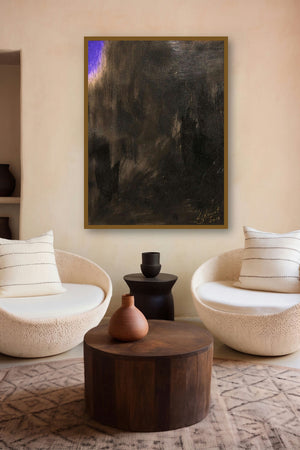 Solitude 15 (Night's Embrace) by artist Surendra Chaware displayed in a Designer gallery
