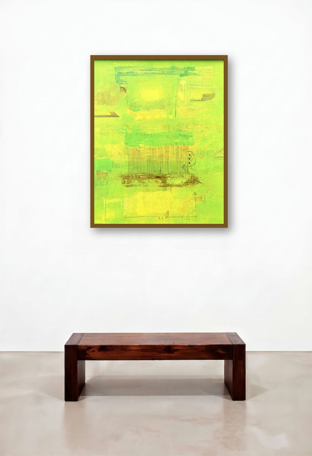 Space Within 2 (Hidden Depths) by artist Prasad Mane displayed in a Classic Penthouse