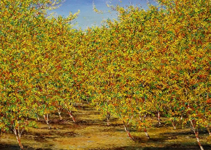 Nature oil painting titled 'Spiti', 30x40 inches, by artist Pardeep Singh on Canvas