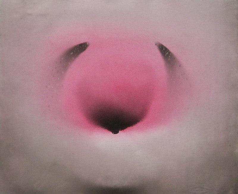 Abstract oil painting titled 'Sweet Memory', 19x23 inches, by artist Promod Gaikwad on Canvas