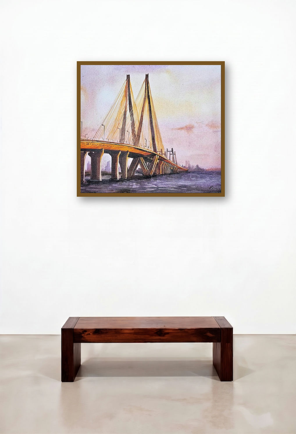 The Bandra Worli Sea Link (A Bridge to the Future)
