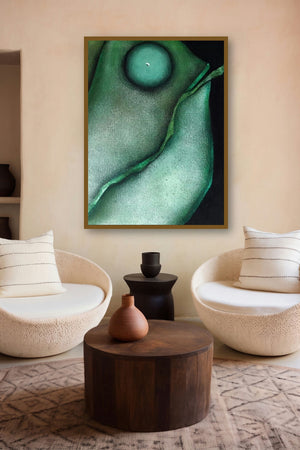 The Fish 1 (Emergence) by artist Jayita Borthakur displayed in a Boutique gallery