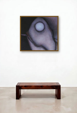 The Fish 2 by artist Jayita Borthakur displayed in a Contemporary Luxury Executive Office