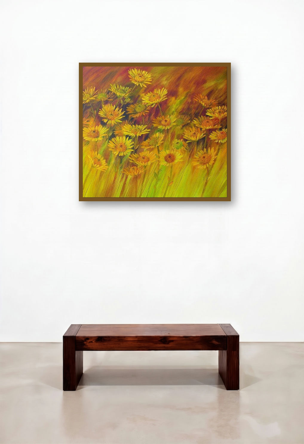 The Flower Bloom 15 (Sunflowers Swaying)