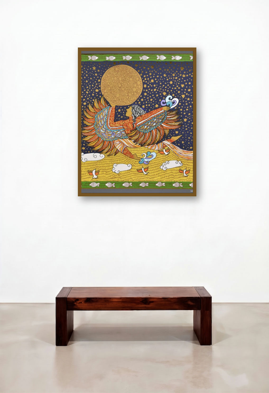 The Golden Womb 9 (Bearer of the Celestial Orb)