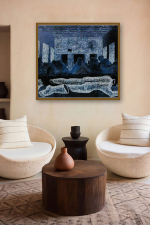 The Last Supper by artist Mithun Dasgupta displayed in a Designer gallery