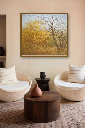 The Stems by artist Fareed Ahmed displayed in a Boutique gallery