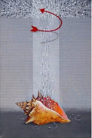 Nature acrylic painting titled 'The War', 24x36 inches, by artist Yogesh Lahane on Canvas