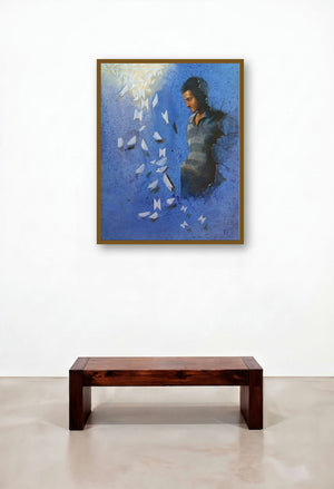 Towards Brightness by artist Nitin Marde displayed in a Industrial Study