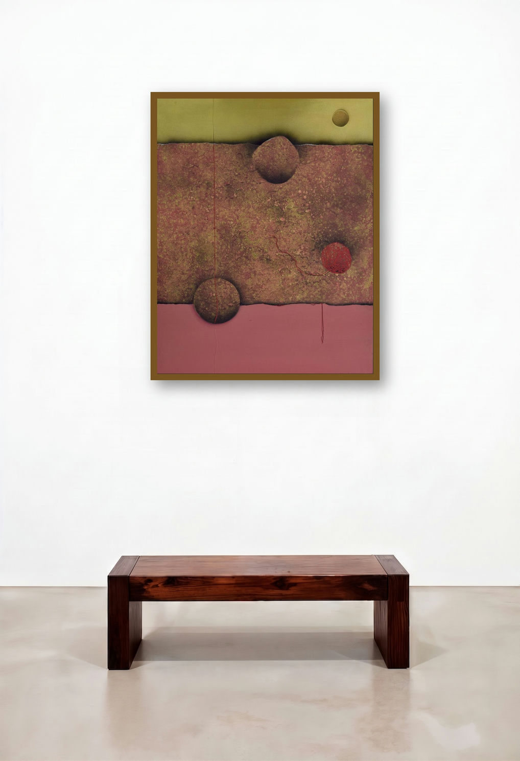 Universe by artist Nirmal Yadav displayed in a Classic Penthouse