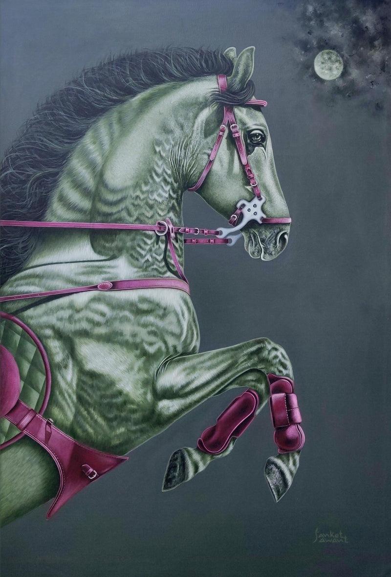 Unstoppable 12 painting by Sanket Sawant