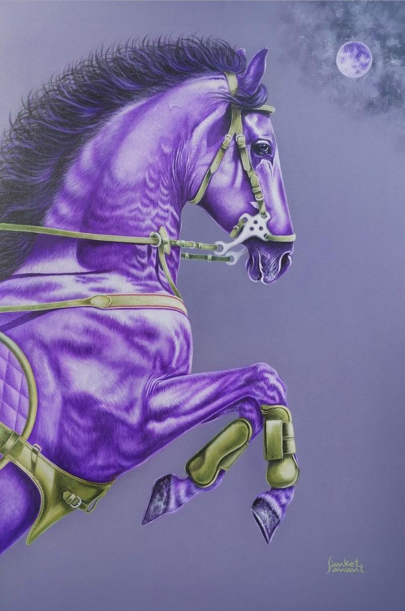 Unstoppable 13 painting by Sanket Sawant