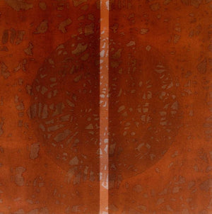 Abstract mixed media painting titled 'Untitled 1', 24x24 inches, by artist Pradeep Ahirwar on Canvas