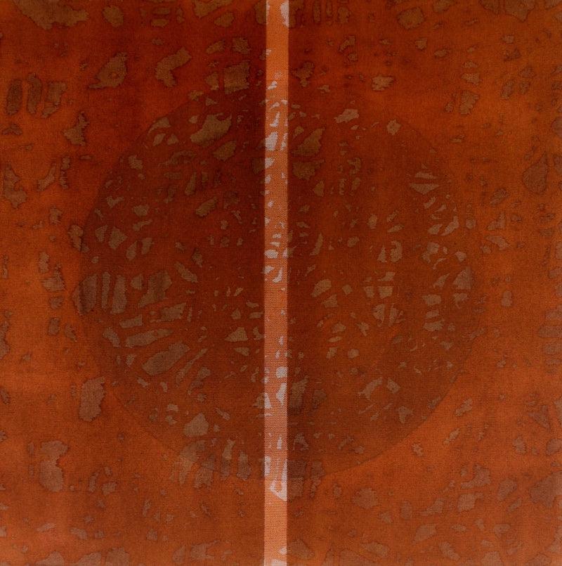 Abstract mixed media painting titled 'Untitled 1', 24x24 inches, by artist Pradeep Ahirwar on Canvas