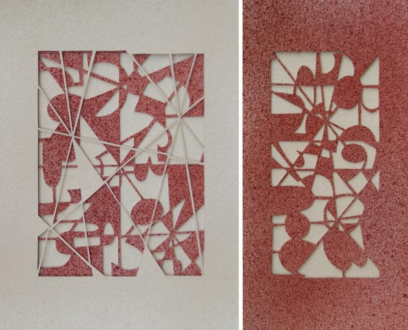 Abstract acrylic painting titled 'Untitled 10', 17x13 inches, by artist Unnati Shukla on Paper