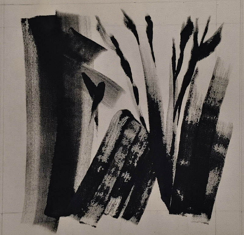 Untitled 11' abstract acrylic painting by artist Anand Kamdar, 16x16 inch, on canvas