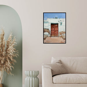 In-situ view of Rajashree Sutar's 'Untitled 12 (Vessels of Memory)' painting in a room