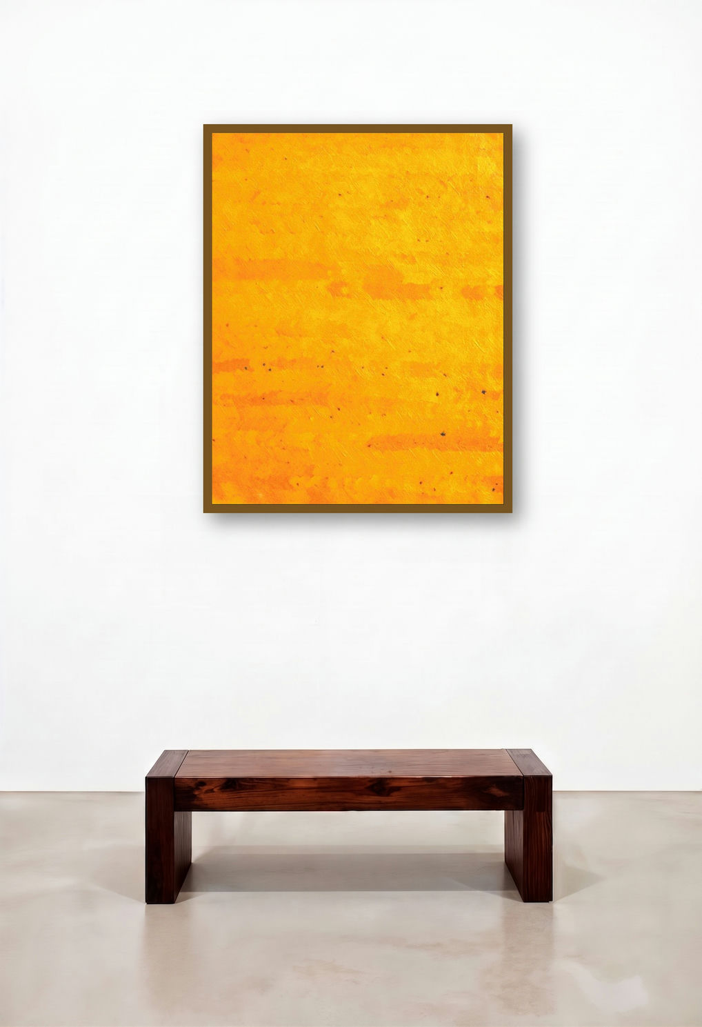 Untitled 14 (Solar Flare) by artist Anil Tagad displayed in a Contemporary Luxury Family Room