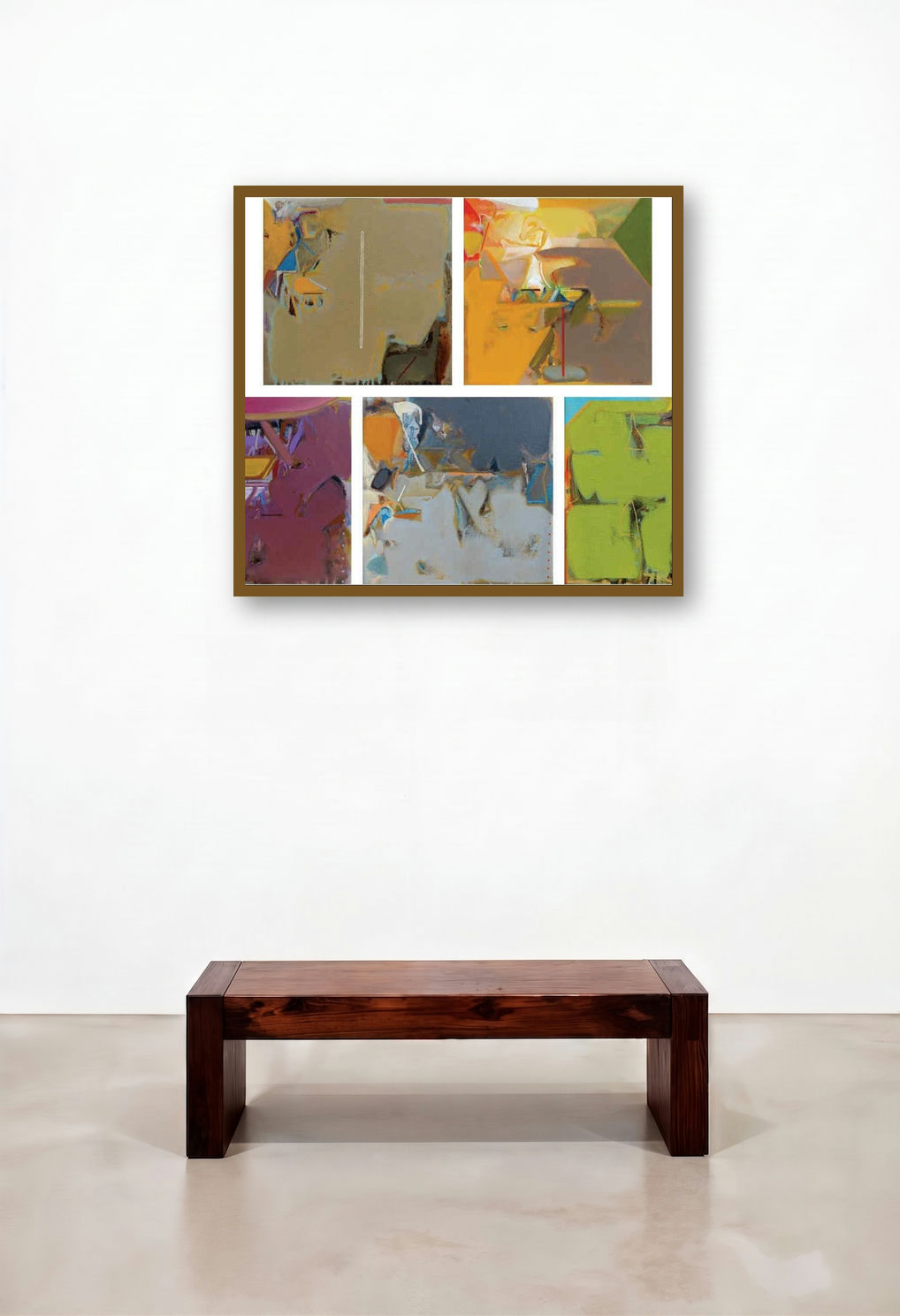Untitled 201 (A Tapestry of Color and Form**)