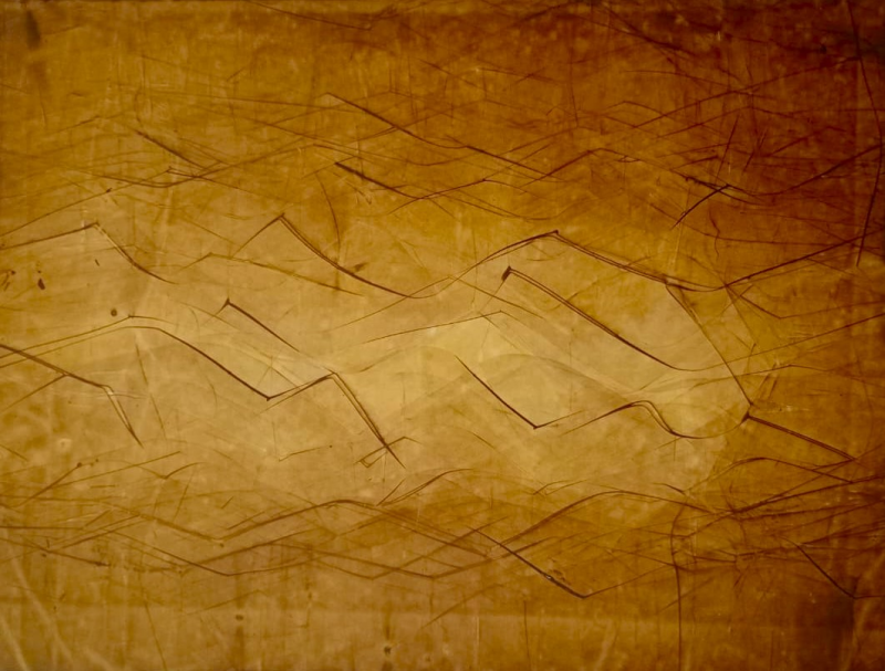 Untitled 26' abstract acrylic painting by artist Yash Chawardol, 8x10 inch, on paper