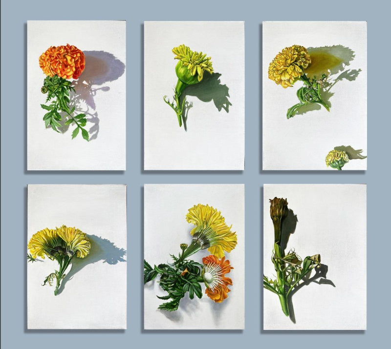 'Untitled' nature oil painting by artist Ritu Kamath, 20x30 inch, on canvas