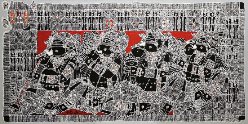 Untitled 7 painting by G Raman