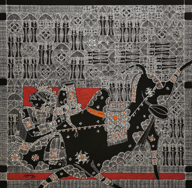 Untitled 8 painting by G Raman