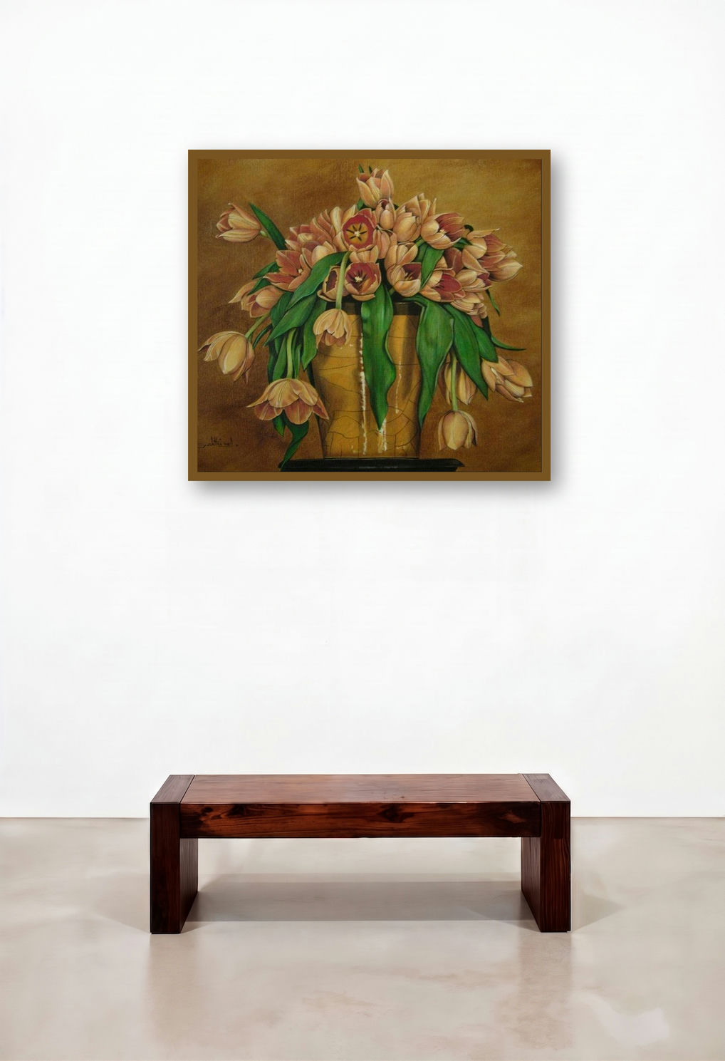 Vase Flower (Tulips)