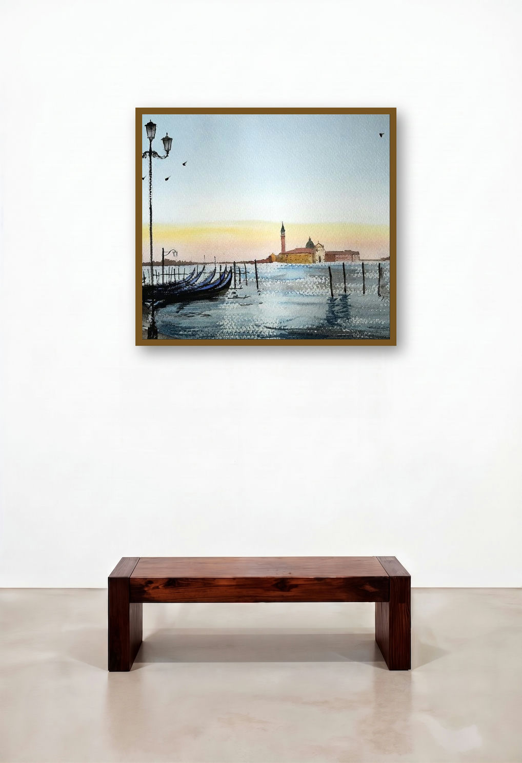 Venice Italy (Gondola Dawn)