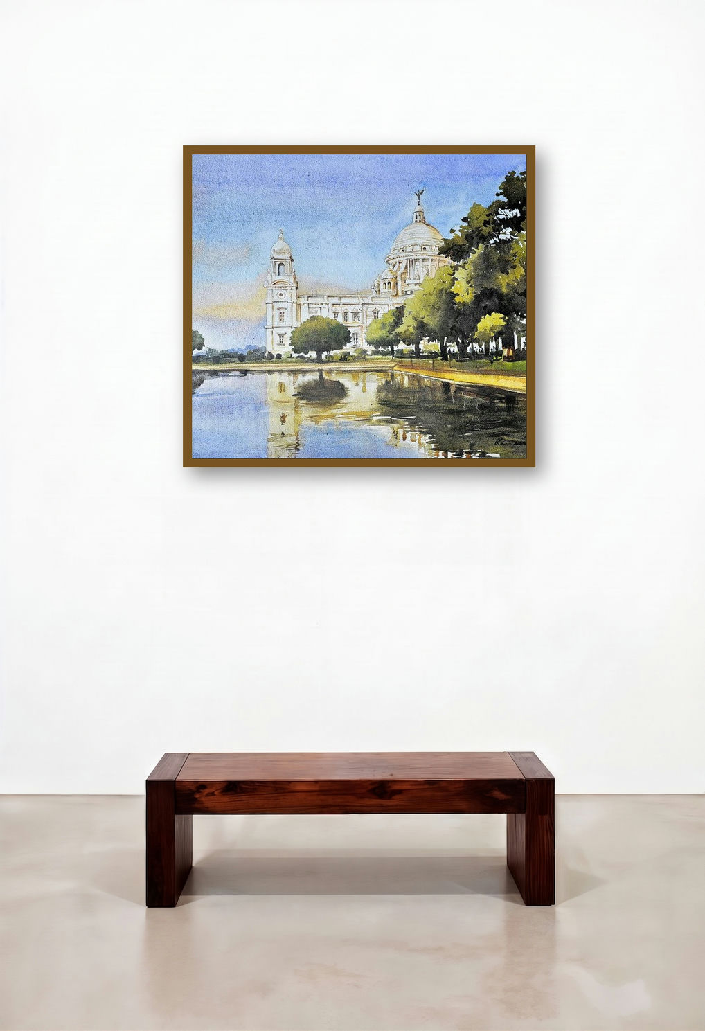 Victor Memorial Kolkata (Majestic Reflection**)