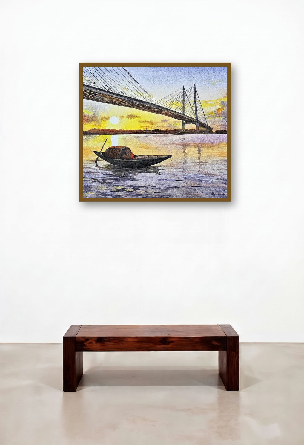 Vidyasagar Setu (A Serene Evening)