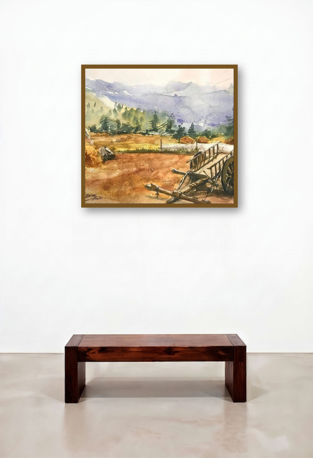 Village Countryside Cart (Rural Serenity)