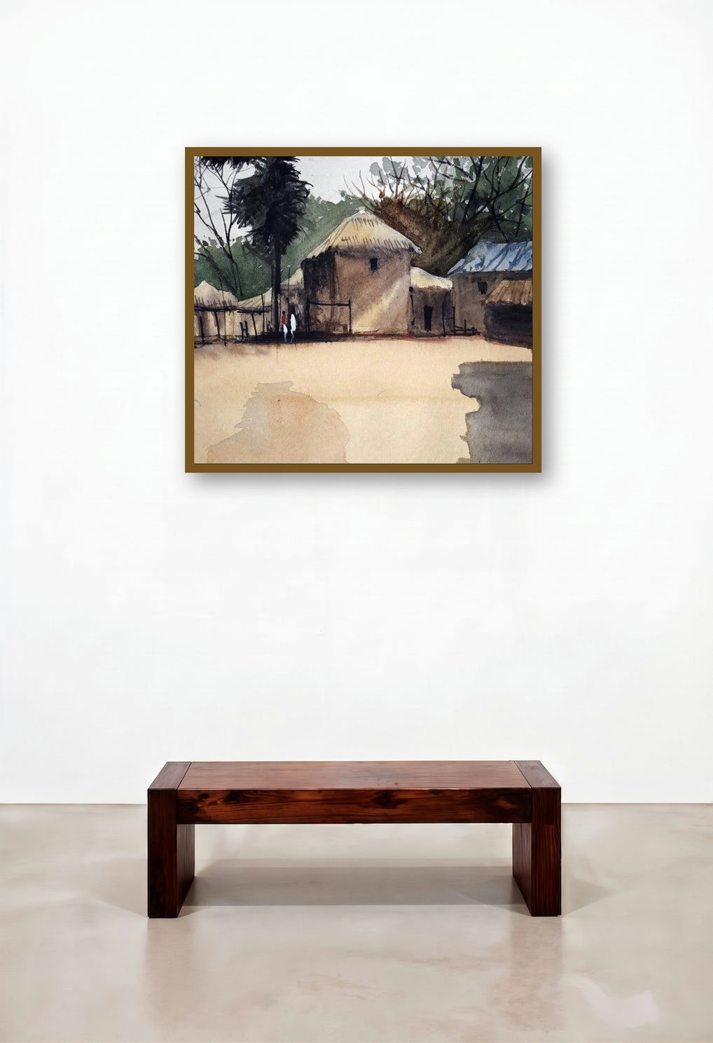 Village In Bengal (Rustic Hamlet)
