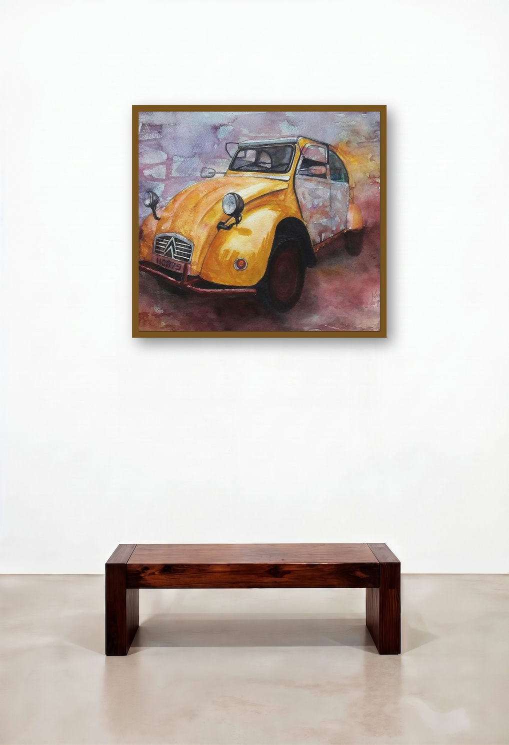 Vintage Series 11 (Yellow Citroën)