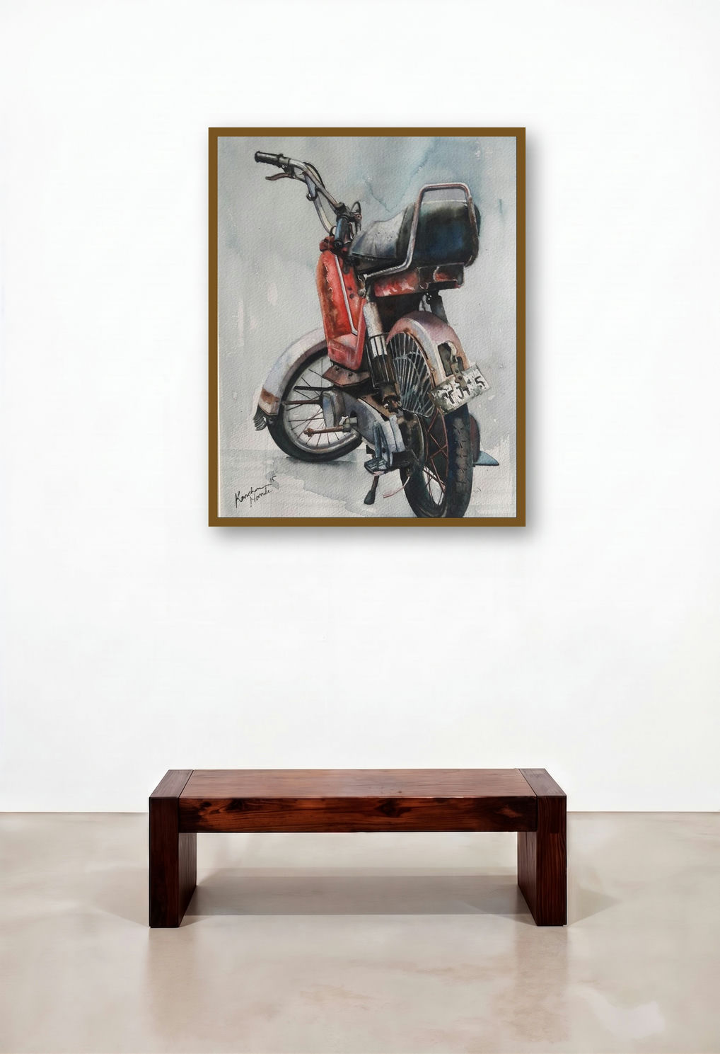 Vintage Series 6 (Rusty Moped)