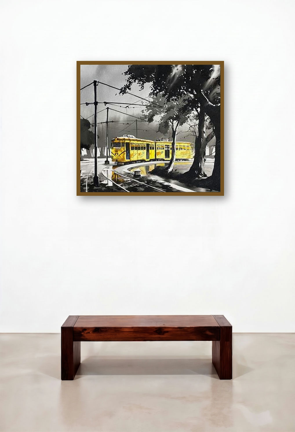 Vintage Tram Of Old Calcutta (Kolkata Tram)