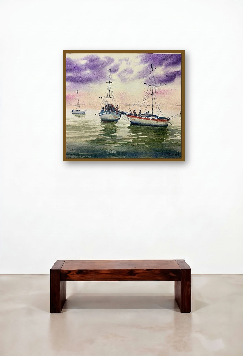 Violet Sky (Serene Sunset)